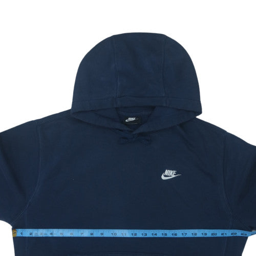 Nike Men's Blue Pullover Hoodie Sweatshirt M Regular Fleece Sports