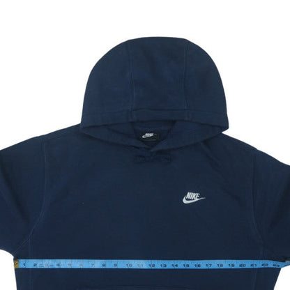 Nike Men's Blue Pullover Hoodie Sweatshirt M Regular Fleece Sports