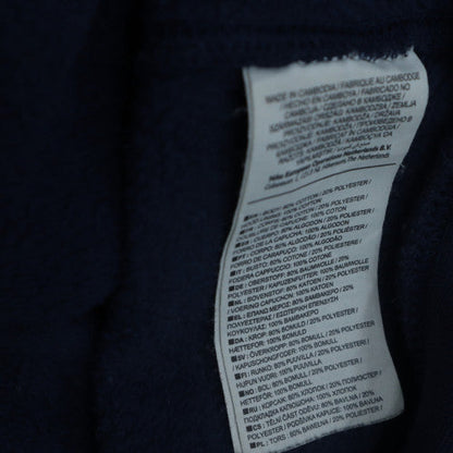 Nike Men's Blue Pullover Hoodie Sweatshirt M Regular Fleece Sports
