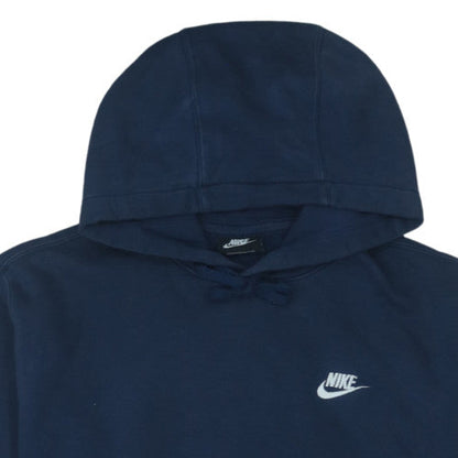 Nike Men's Blue Pullover Hoodie Sweatshirt M Regular Fleece Sports