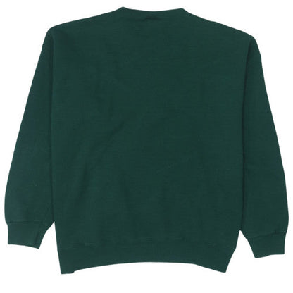 Lee Sport Men's Green XL Pullover Sweatshirt Packers Embroidered Vintage