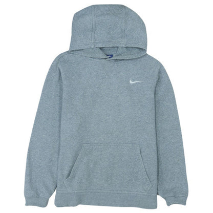 Nike Boys Grey Pullover Hoodie XL 13-15 Years Cotton Blend Sweatshirt