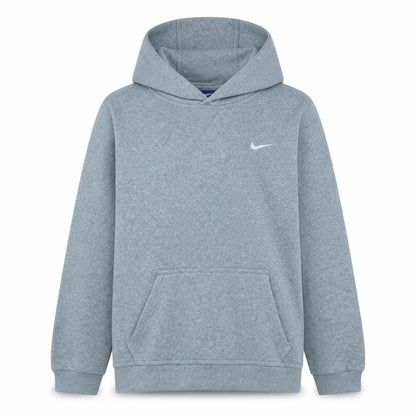 Nike Boys Grey Pullover Hoodie XL 13-15 Years Cotton Blend Sweatshirt