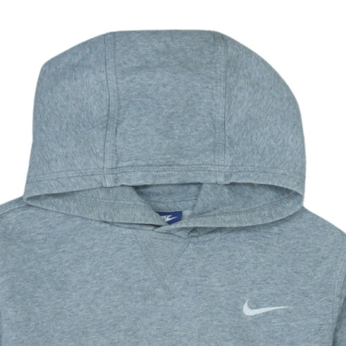 Nike Boys Grey Pullover Hoodie XL 13-15 Years Cotton Blend Sweatshirt