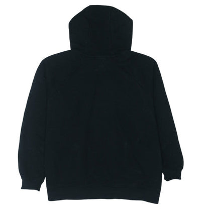 Nike Womens Black XL Pullover Hoodie with Logo Raglan Sleeves
