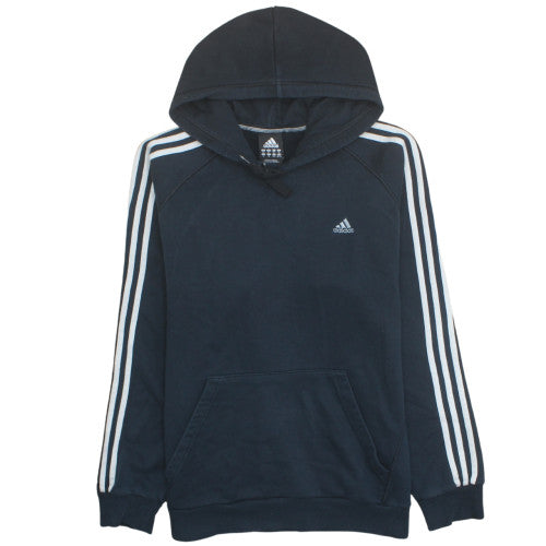 Adidas Men's Blue Pullover Hoodie XL Fleece Sportswear
