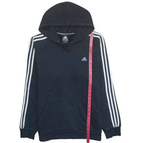 Adidas Men's Blue Pullover Hoodie XL Fleece Sportswear