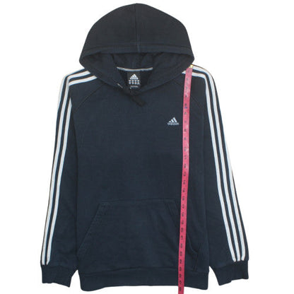 Adidas Men's Blue Pullover Hoodie XL Fleece Sportswear