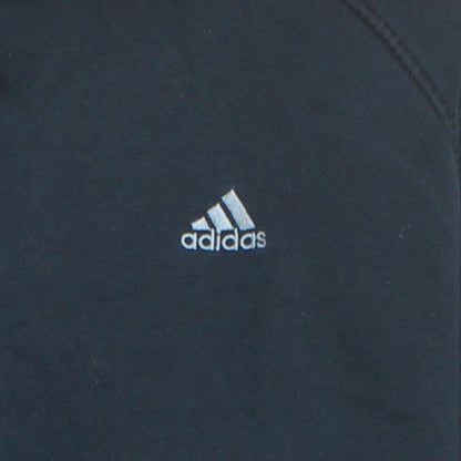 Adidas Men's Blue Pullover Hoodie XL Fleece Sportswear