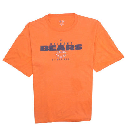 NFL Chicago Bears Orange Men's 2XL Cotton Graphic T-Shirt