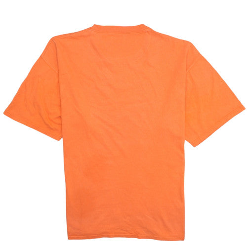 NFL Chicago Bears Orange Men's 2XL Cotton Graphic T-Shirt
