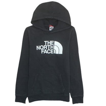 The North Face Boys Black Pullover Hoodie XL Cotton Blend Casual