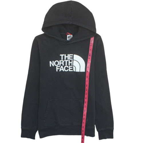 The North Face Boys Black Pullover Hoodie XL Cotton Blend Casual