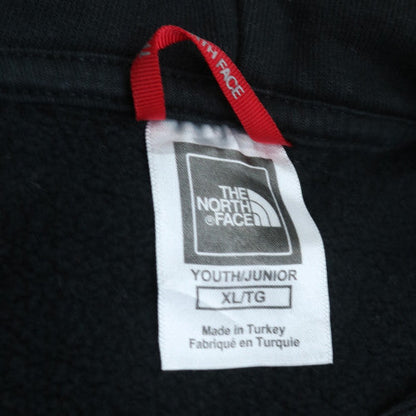 The North Face Boys Black Pullover Hoodie XL Cotton Blend Casual