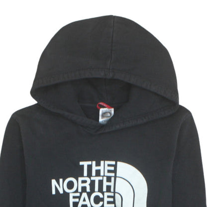 The North Face Boys Black Pullover Hoodie XL Cotton Blend Casual