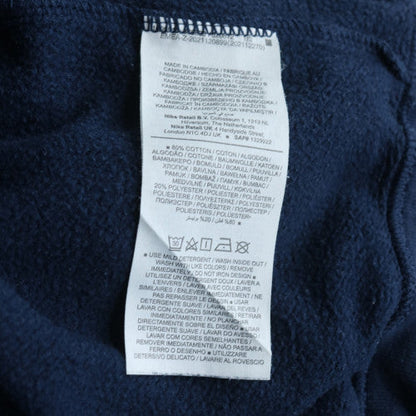 Nike Men’s Blue Pullover Sweatshirt Small Crew Neck Graphic Print