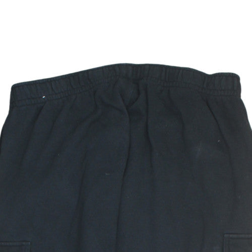 Nike Men's Black XL Cargo Jogger Trousers Fleece Regular Fit