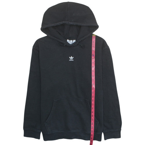 Adidas Womens Black XL Pullover Hoodie Cotton Regular Fit