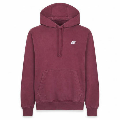 Nike Men's Purple Pullover Hoodie Small Hooded Fleece Sweatshirt