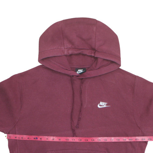 Nike Men's Purple Pullover Hoodie Small Hooded Fleece Sweatshirt