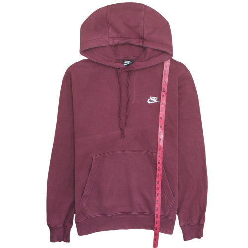 Nike Men's Purple Pullover Hoodie Small Hooded Fleece Sweatshirt
