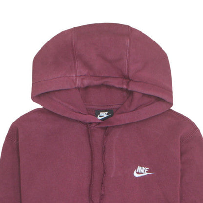 Nike Men's Purple Pullover Hoodie Small Hooded Fleece Sweatshirt