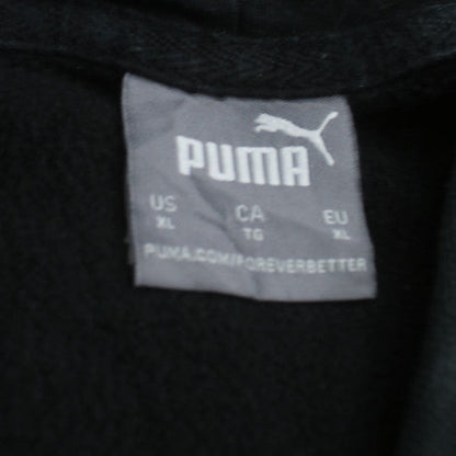 Puma Men's Black XL Pullover Hoodie Fleece Sportswear