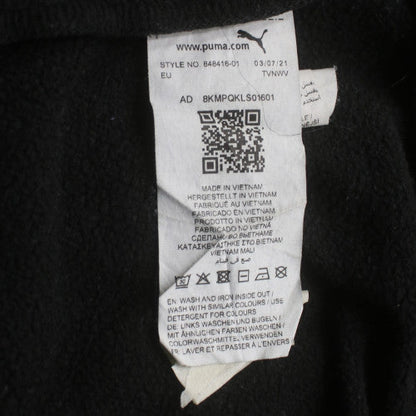 Puma Men's Black XL Pullover Hoodie Fleece Sportswear