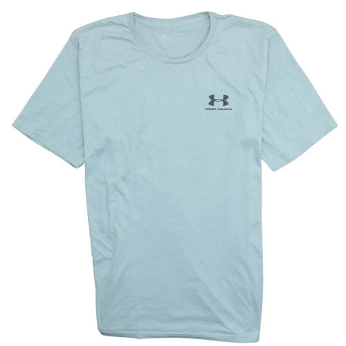 Under Armour Men's Blue 2XL Loose Fit Short Sleeve Crew Neck T-Shirt