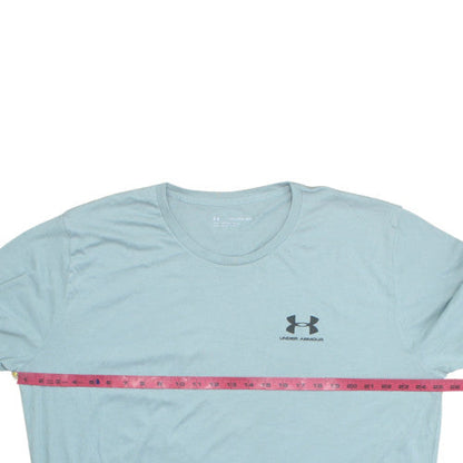 Under Armour Men's Blue 2XL Loose Fit Short Sleeve Crew Neck T-Shirt