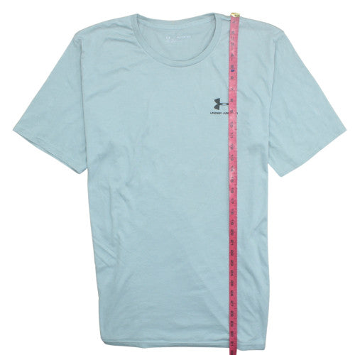 Under Armour Men's Blue 2XL Loose Fit Short Sleeve Crew Neck T-Shirt