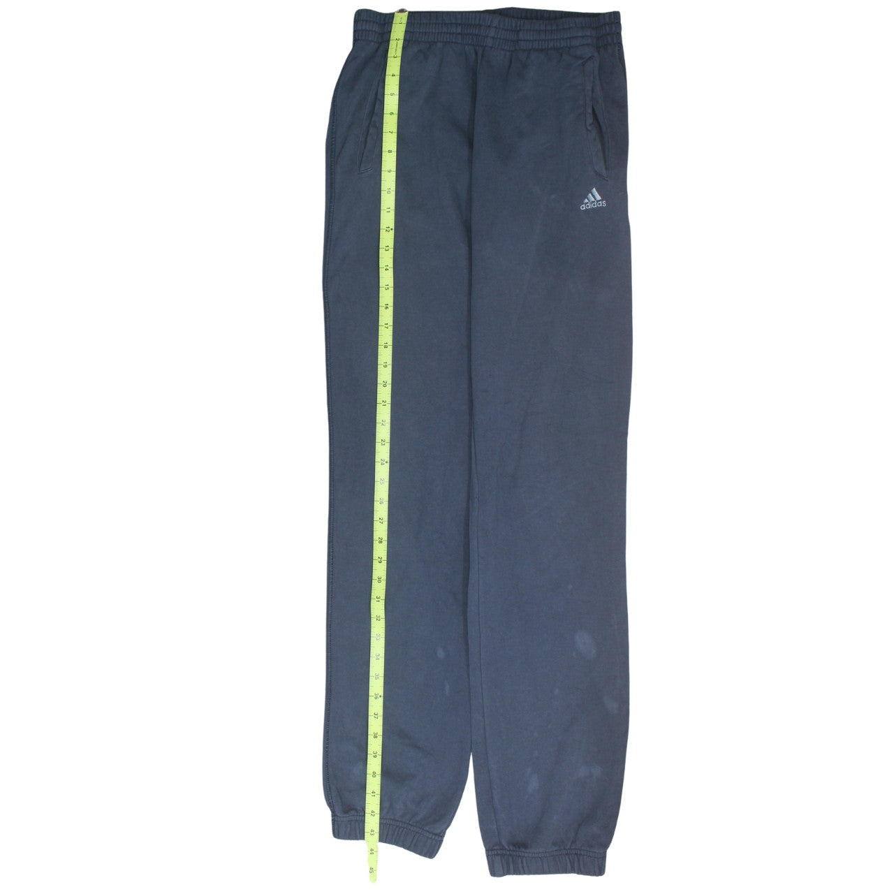 Adidas Boys Blue Jogger Style Sweatpants 15-16 Years Fleece Essentials