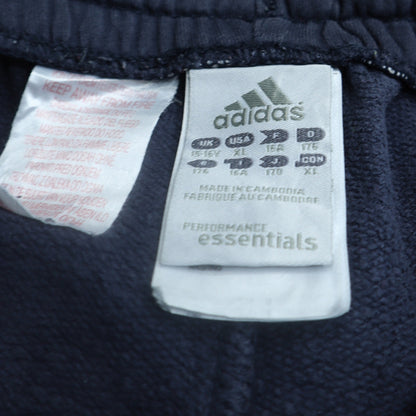 Adidas Boys Blue Jogger Style Sweatpants 15-16 Years Fleece Essentials