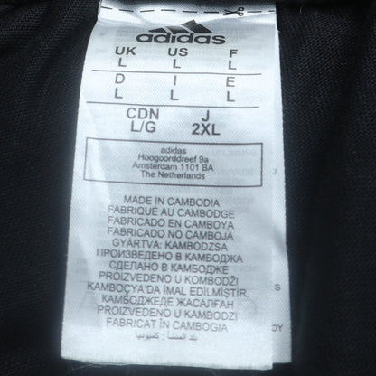 Adidas Men's Black L Jogger Trousers with Stripes