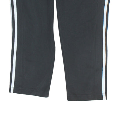 Adidas Men's Black L Jogger Trousers with Stripes