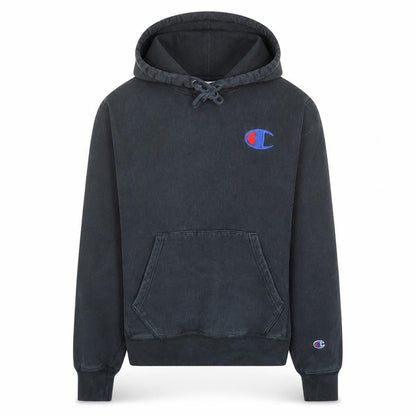 Champion Mens Black XS Fleece Hooded Sweatshirt Pullover