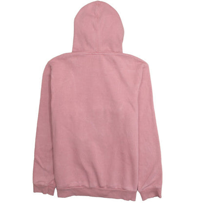 Napapijri Men’s Pink Pullover Hoodie 2XL Embroidered Logo Outdoor Style