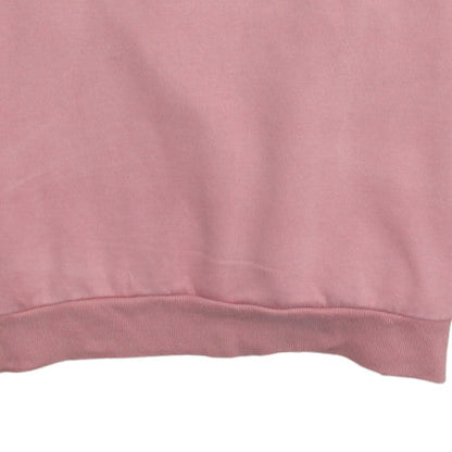 Napapijri Men’s Pink Pullover Hoodie 2XL Embroidered Logo Outdoor Style