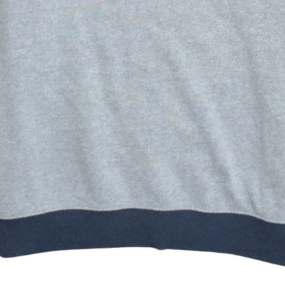 Vans Mens Grey Blue Pullover Sweatshirt Medium Crew Neck Regular Fit