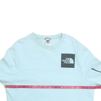 The North Face Men’s Blue Crew Neck Pullover Sweatshirt Size L