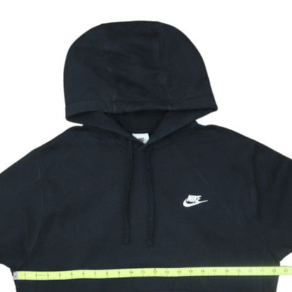 Nike Men's Black Pullover Hoodie Medium Classic Fleece Sweatshirt