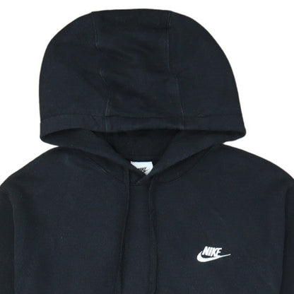 Nike Men's Black Pullover Hoodie Medium Classic Fleece Sweatshirt