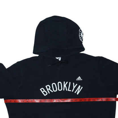 Adidas Men's Black Brooklyn Pullover Hoodie Size L Sportswear