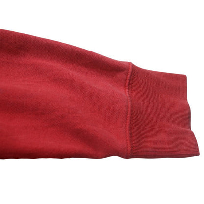 GAP Men Red Full Zip Hoodie XL Fleece Sweatshirt Logo