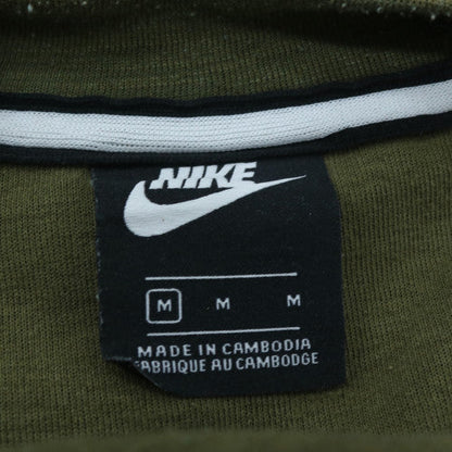 Nike Men's Green Full Zip Hoodie Size M Regular Fit Casual Sportswear
