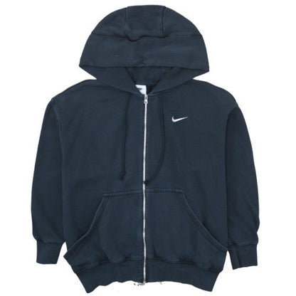 Nike Men’s Black Full Zip Hoodie M Fleece Sportswear Sweatshirt