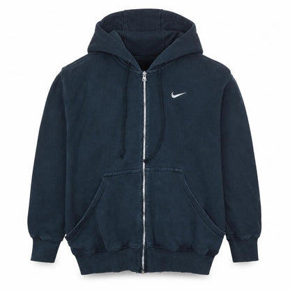 Nike Men’s Black Full Zip Hoodie M Fleece Sportswear Sweatshirt
