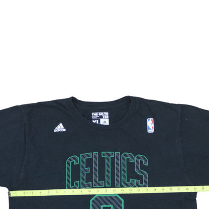 Adidas Men's Black Boston Celtics Rondo #9 Graphic T-Shirt XL
