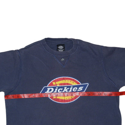 Dickies Men’s Blue Crew Neck Pullover Graphic Sweatshirt Medium