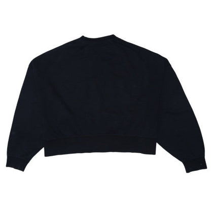 Nike Womens Black XL Pullover Sweatshirt Crew Neck Cotton Blend